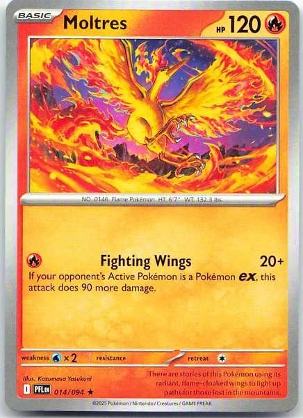 Moltres - Phantasmal Flames #014/094