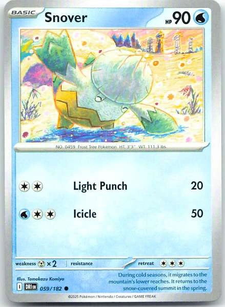 Snover - Destined Rivals #059/182