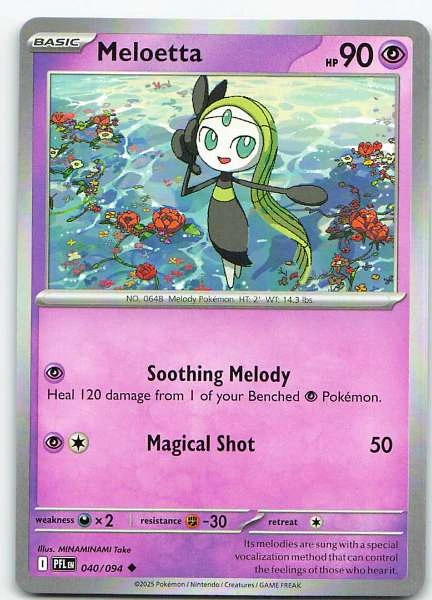 Meloetta - Phantasmal Flames #040/094