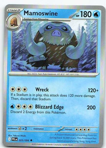 Mamoswine - Phantasmal Flames #025/094