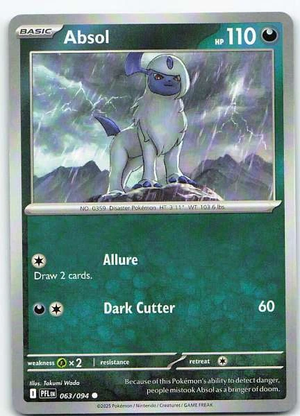 Absol - Phantasmal Flames #063/094