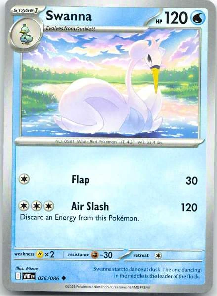 Swanna - White Flare #26/086