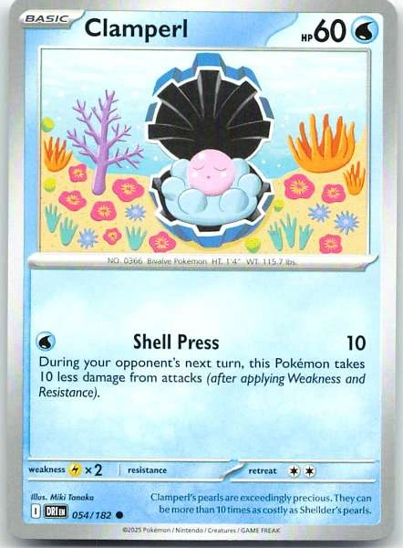 Clamperl - Destined Rivals #054/182