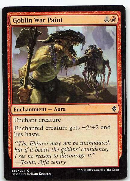 Goblin War Paint - Battle for Zendikar #146/274