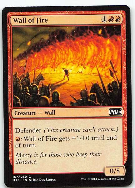 Wall of Fire - Magic 2015 #167/269