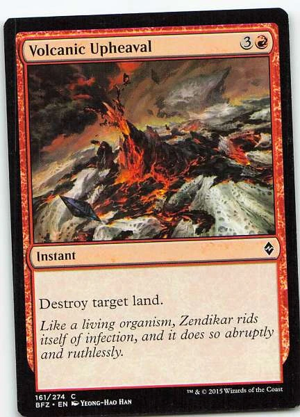 Volcanic Upheaval - Battle for Zendikar #161/274