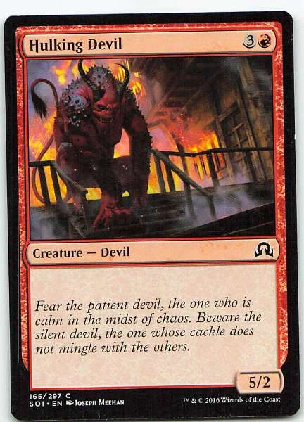 Hulking Devil - Shadows over Innistrad #165/297