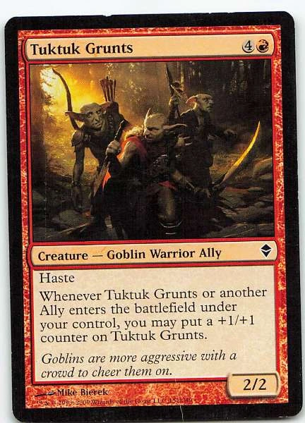 Tuktuk Grunts - Zendikar #152