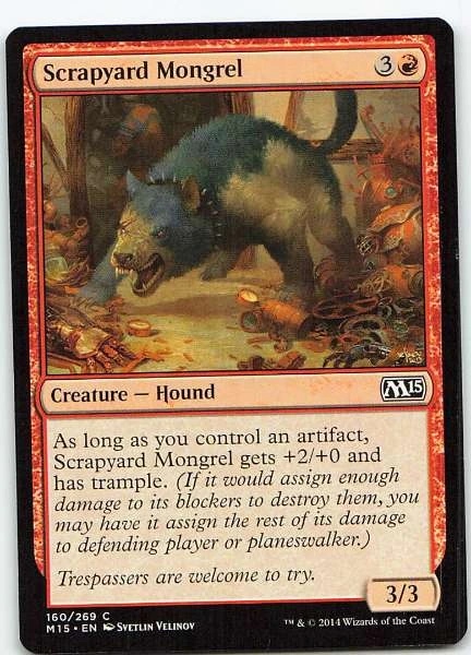 Scrapyard Mongrel - Magic 2015 Core Set #160/269