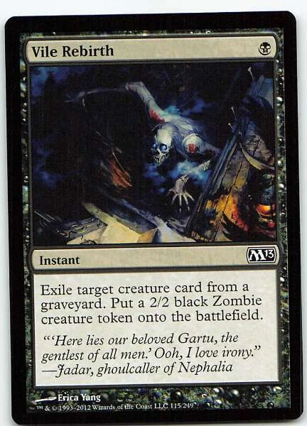Vile Rebirth - Magic 2013 #115/249
