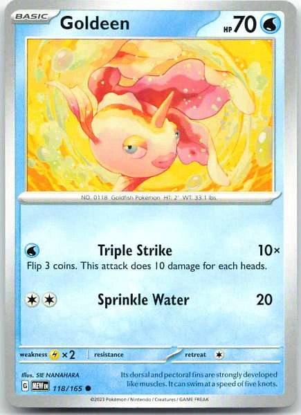 Goldeen - 151 #118/165