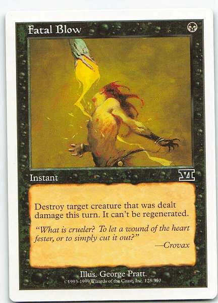 Fatal Blow - Sixth Edition #128/350