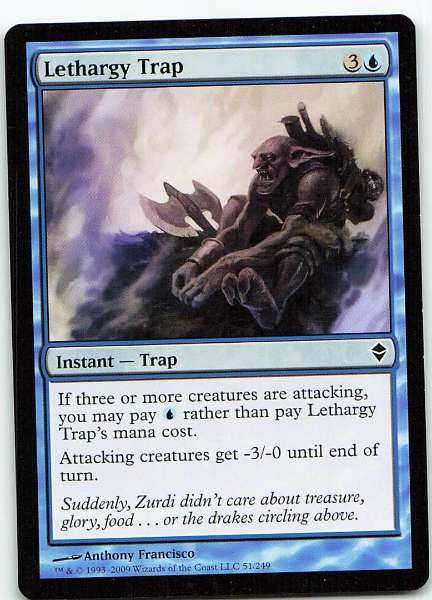 Lethargy Trap - Zendikar #51/249