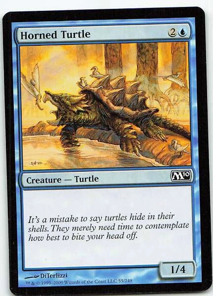 Horned Turtle - Magic 2010 #55/249