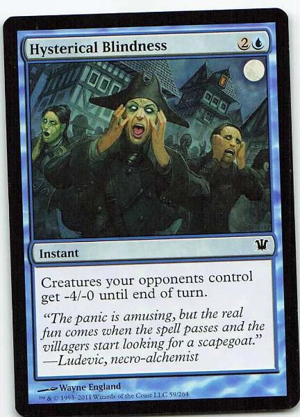 Hysterical Blindness - Innistrad #59/264