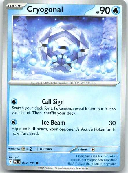 Cryogonal - Surging Sparks #047/191