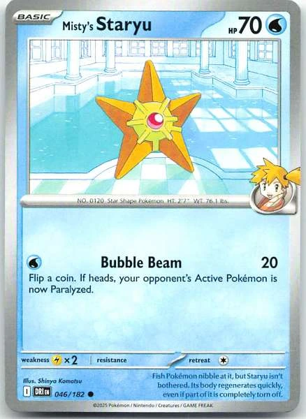Misty's Staryu - Destined Rivals #046/182
