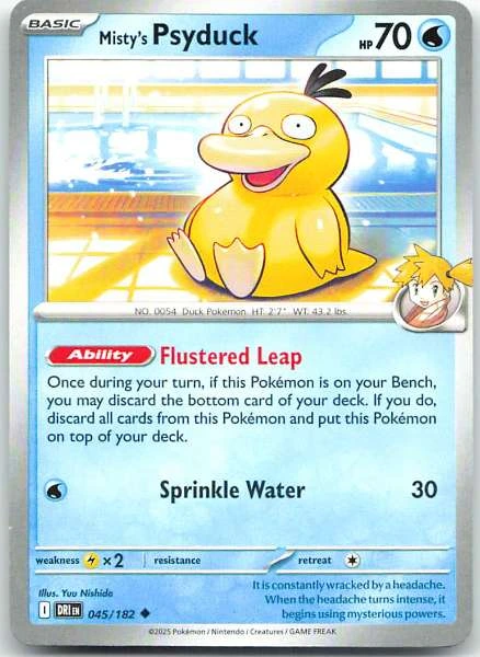 Misty's Psyduck - Destined Rivals #045/182