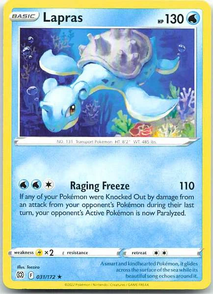 Lapras - Brilliant Stars #031/172