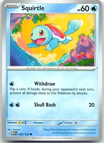 Squirtle - 151 #007/165
