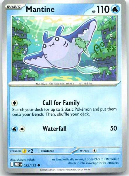 Mantine - Mega Evolution #032/132