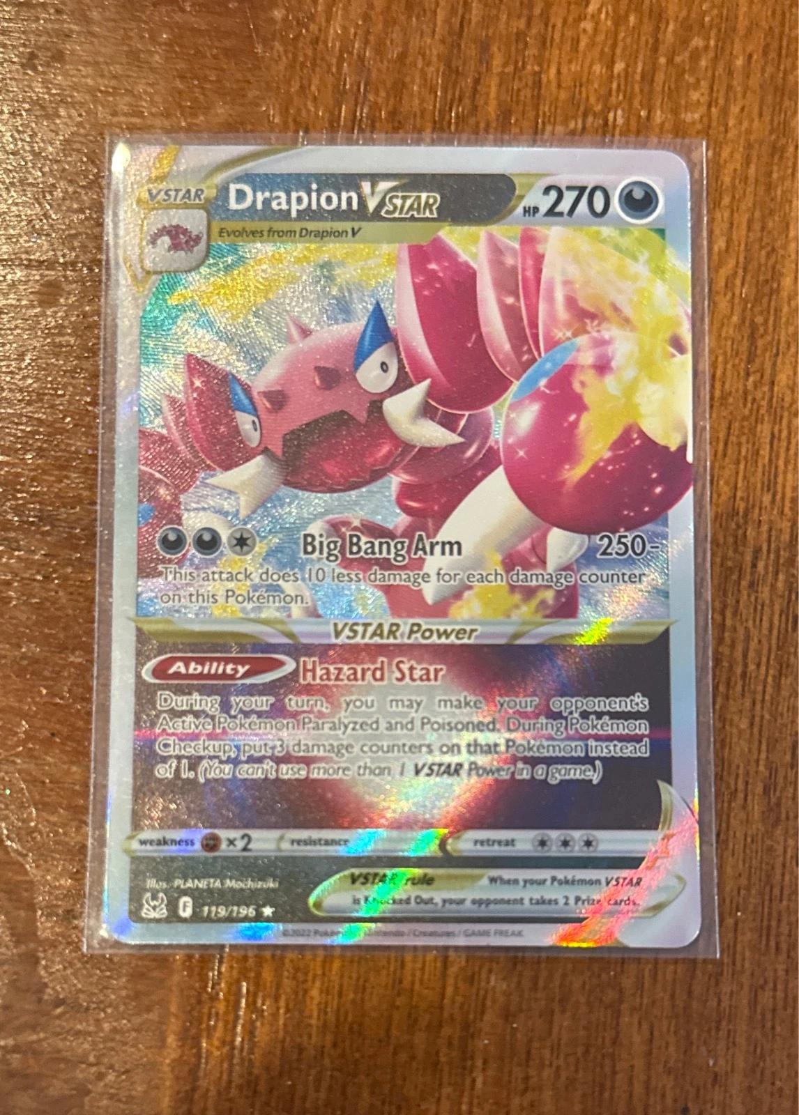 Drapion VSTAR - Silver Tempest #119/196