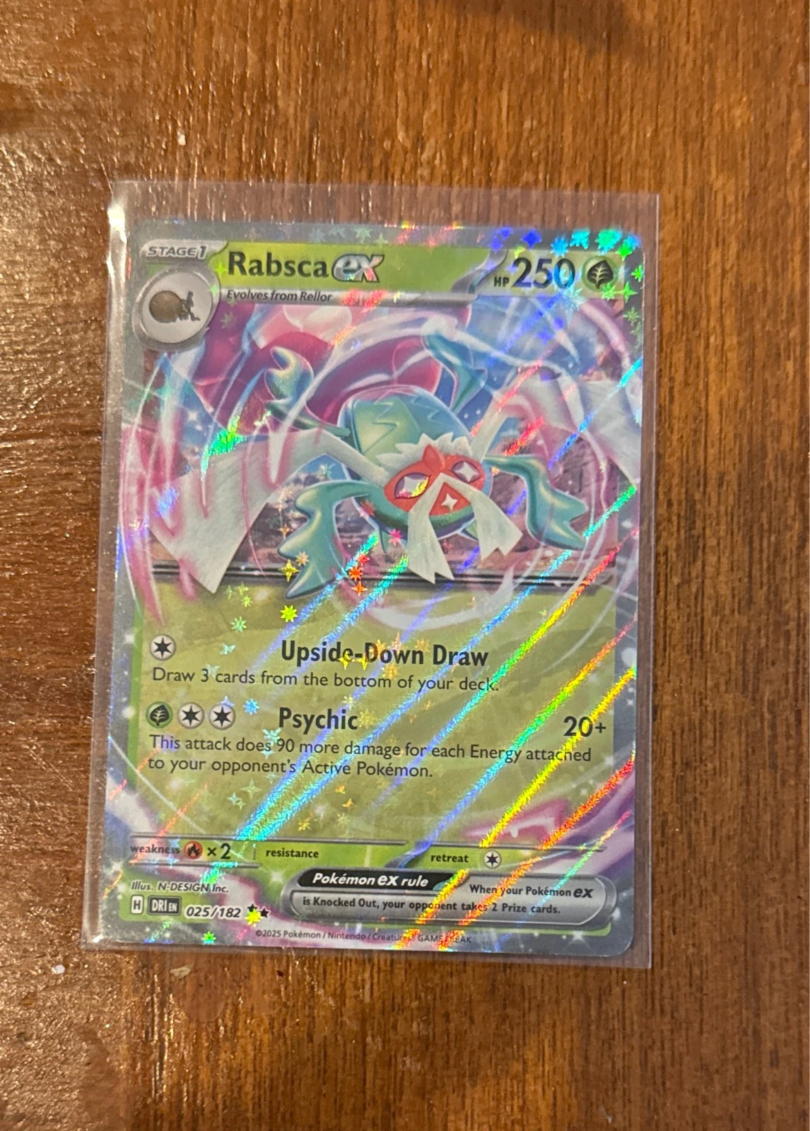 Rabsca ex - Prismatic Evolutions #025/182