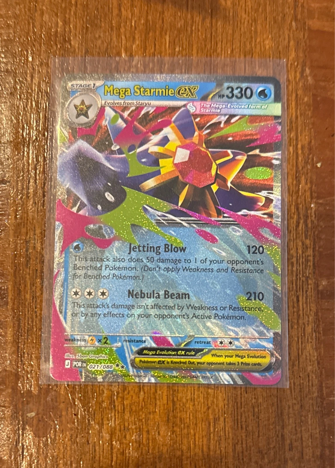 Mega Starmie ex - Custom/Proxy #021/088