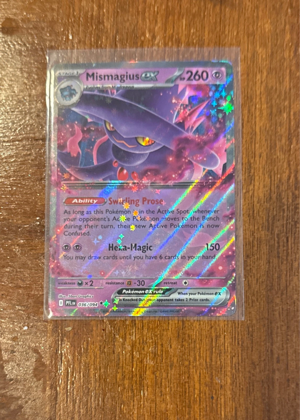Mismagius ex - Paldean Fates #036/094