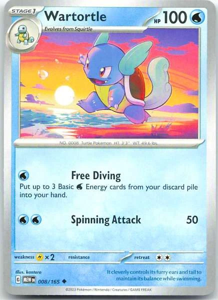 Wartortle - 151 #008/165