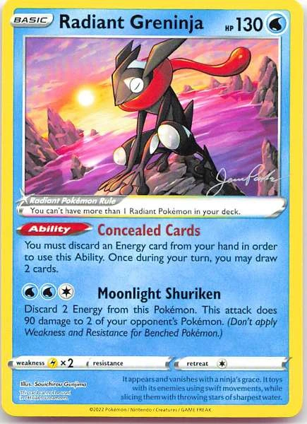 Radiant Greninja - Astral Radiance #046/189