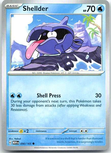 Shellder - 151 #090/165