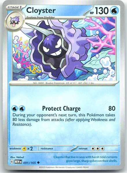 Cloyster - 151 #091/165