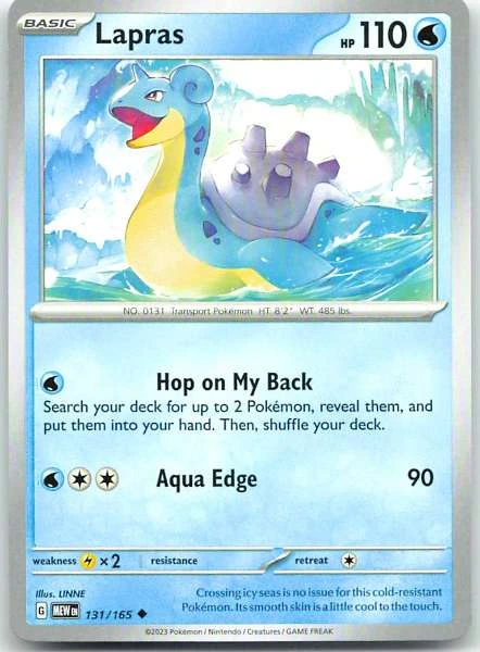 Lapras - 151 #131/165