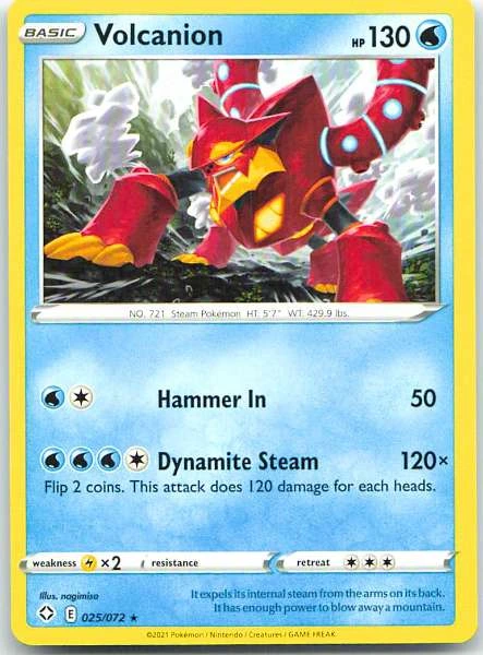 Volcanion - Shining Fates #025/072