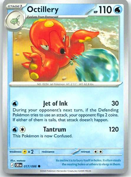 Octillery - Chaos Rising #017/086