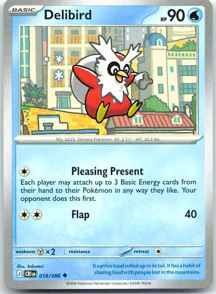 Delibird - Chaos Rising #018/086