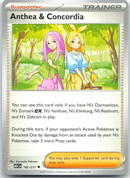 Anthea & Concordia - Ascended Heroes #182/217