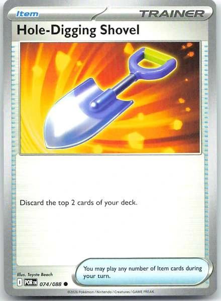 Hole-Digging Shovel - Perfect Order #074/088