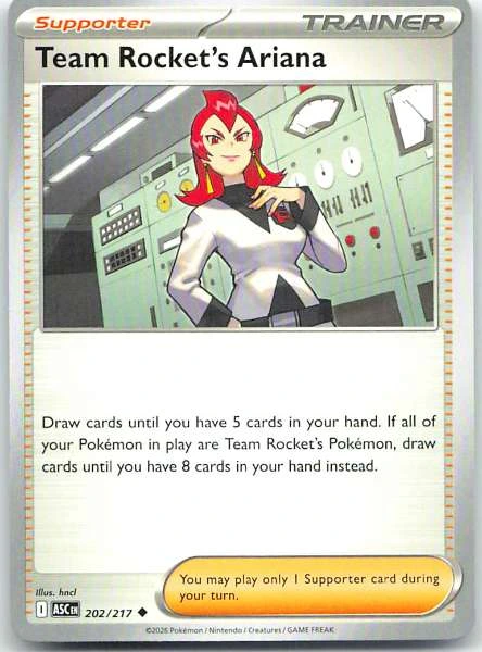 Team Rocket's Ariana - Ascended Heroes #202/217