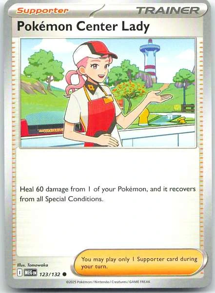 Pokémon Center Lady - XY #123/132