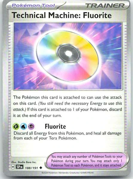 Technical Machine: Fluorite - Surging Sparks #188/191