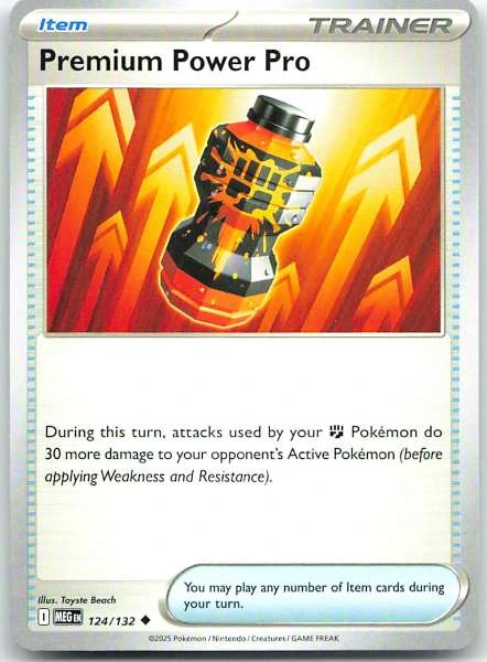 Premium Power Pro #124/132