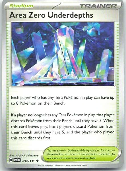 Area Zero Underdepths - Prismatic Evolutions #094/131