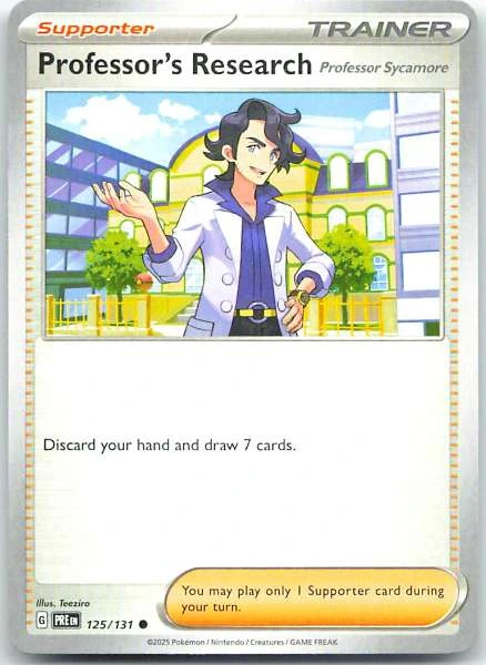 Professor's Research - Prismatic Evolutions #125/131
