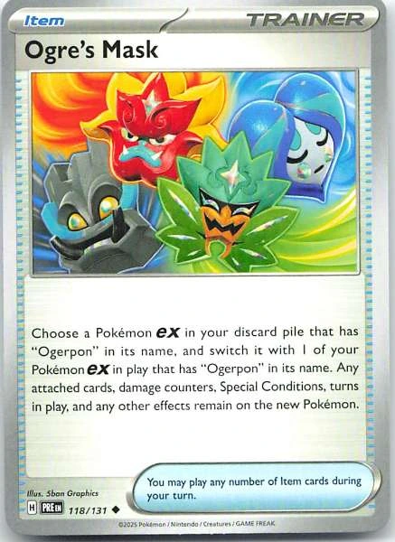 Ogre's Mask - Prismatic Evolutions #118/131