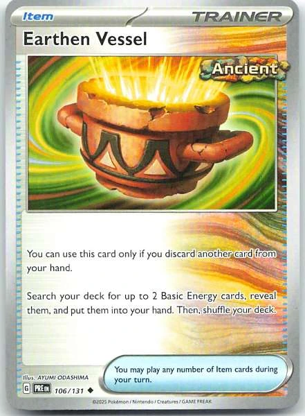 Earthen Vessel - Prismatic Evolutions #106/131