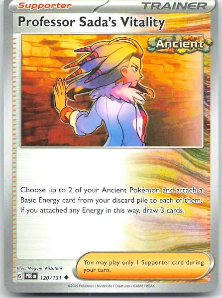 Professor Sada's Vitality - Prismatic Evolutions #120/131