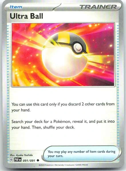 Ultra Ball - Paldean Fates #091/091