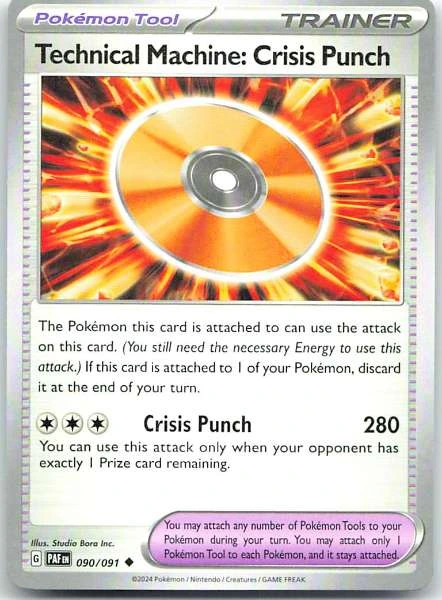 Technical Machine: Crisis Punch - Paldean Fates #090/091